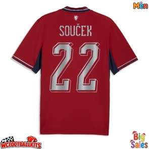 Czech Republic Tomas Soucek #22 Replica Home Stadium Shirt World Cup 2026 Short Sleeve